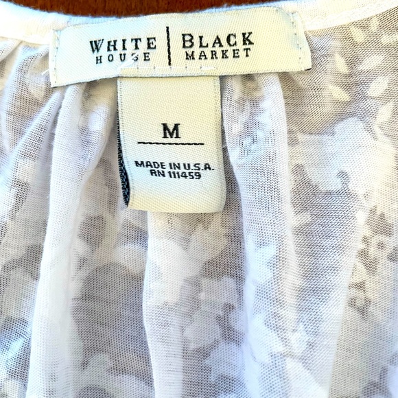 EUC White House Black Market top M - Picture 1 of 6
